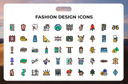 Fashion Design Icons, an Icon by Guapoo