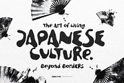 Osaka Moji - Japan Brush Font, a Font by ikiiko (Thumbnail 4 of 7)