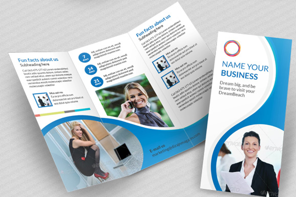 Multifunctional 3-fold Brochures, a Brochure Template by Print design (Photo 3 of 4)