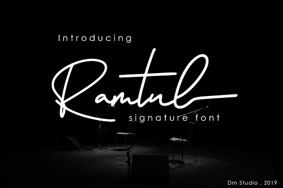 Ramtul Signature Font
