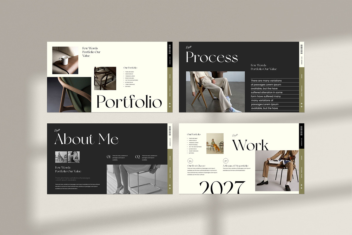 Portfolio Presentation Template, a Presentation Template by Creative-Work (Photo 3 of 10)