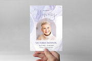 Purple & White Funeral Template, a Flyer Template by BrandPacks (Thumbnail 5 of 6)