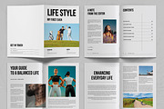 Lifestyle Magazine Layout, a Magazine Template by ContestDesign (Thumbnail 2 of 3)