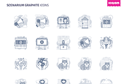 1000 Scenarium Graphite icons, a Duotone Icon by Icojam store (Thumbnail 7 of 13)