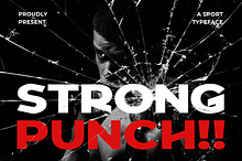 Strong Punch Sport Font