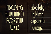 Monsante - Modern Art Deco, a Font by Arterfak Project (Thumbnail 12 of 13)