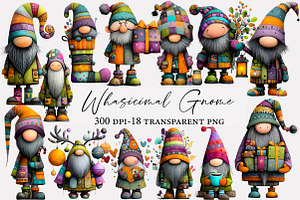 Whasicimal Gnome clipart, an Illustration by Designworld