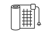 Heater line icon set, an Outline Icon by ElineDesign (Thumbnail 3 of 3)