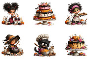 Halloween Baking Clipart Bundle, a Seasonal Illustration by CreationArt (Thumbnail 3 of 7)