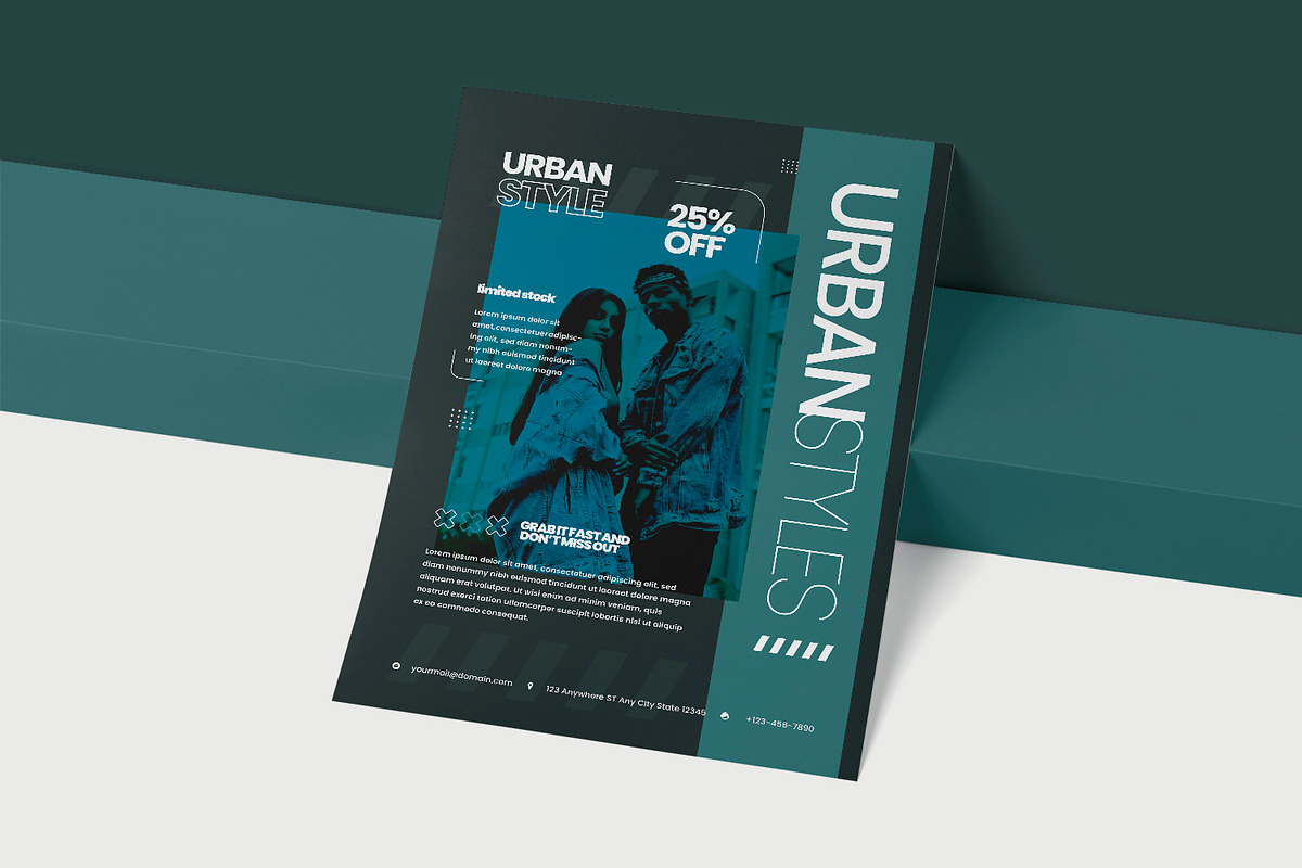 Urban - Flyer, a Print Template by VUNIRA (Photo 2 of 2)