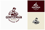 Vintage Meat Shop Butchery logo, a Branding & Logo Template by Enola99d (Thumbnail 1 of 2)