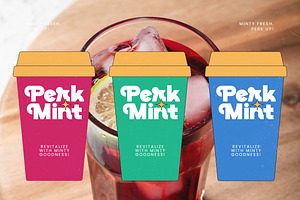 Drinks Fruit Sans Serif Display Font