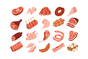 Food, groceries icons, big set, a Food Illustration by Good Studio (Thumbnail 3 of 11)