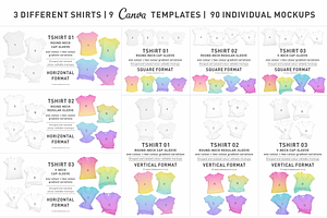 Summer Tshirt Mockup Templates