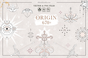 Origin - ClipArt & Vector Pack