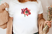 Elegant Flower Clipart, an Illustration by DreamArtGraphic (Thumbnail 4 of 5)