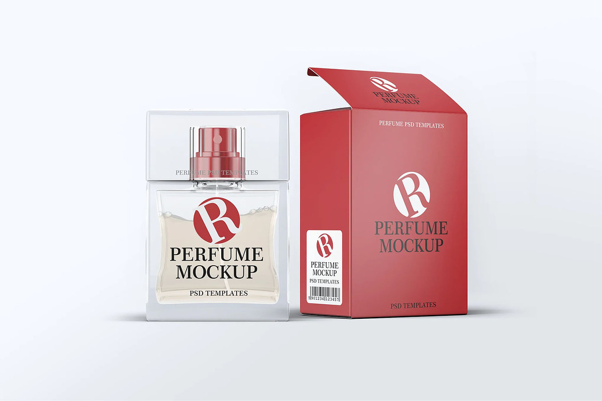 Perfume Mock-Up, a Product Mockup by DesignRushMarket (Photo 3 of 8)