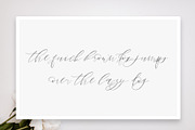 San Francisco Font, a Script Font by The Besotted Co (Thumbnail 7 of 14)
