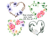 Create Your Own Heart Wreath, an Illustration by Digital Press Creation (Thumbnail 2 of 3)