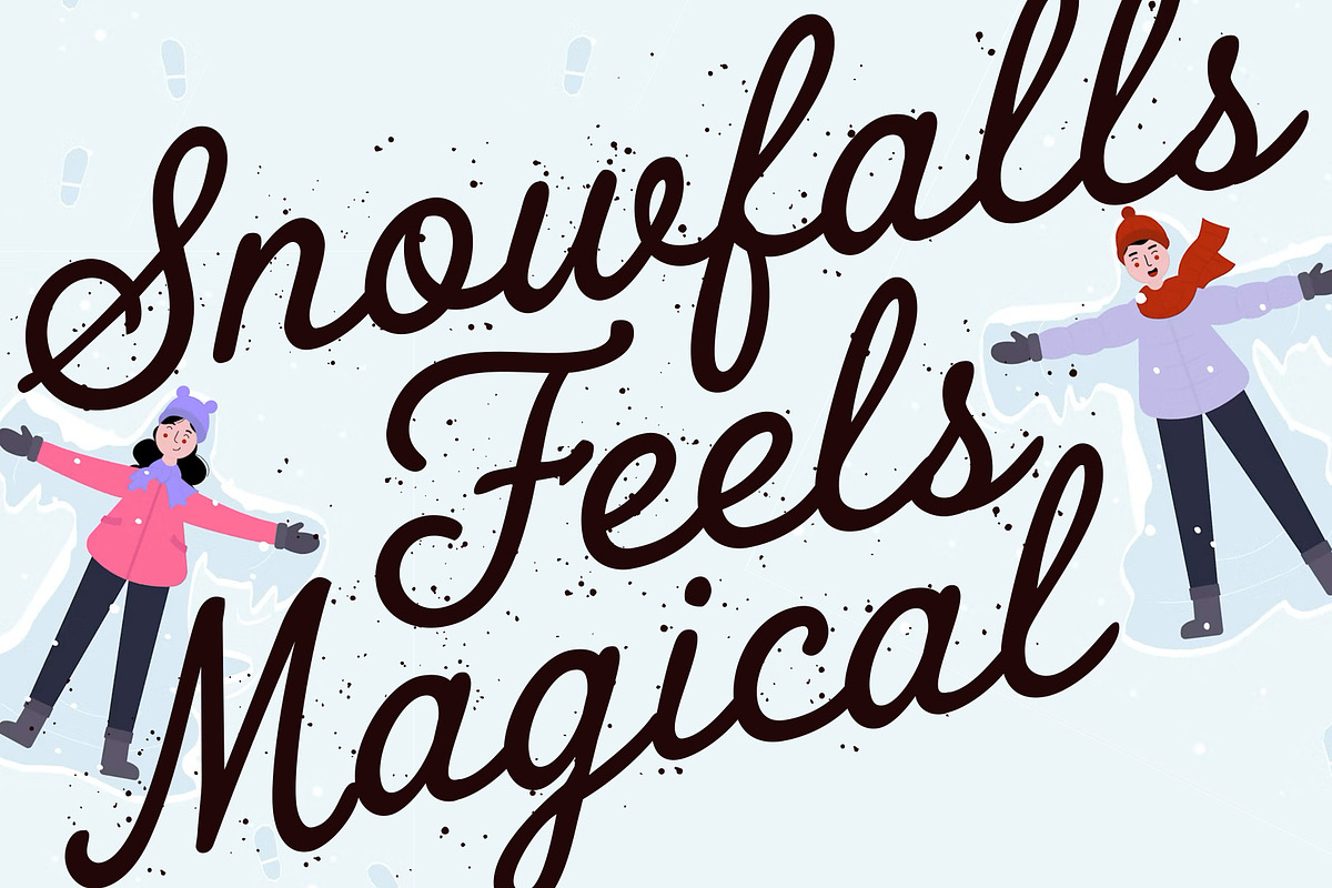 Winterish Script, a Script Font by Flavortype (Photo 15 of 15)
