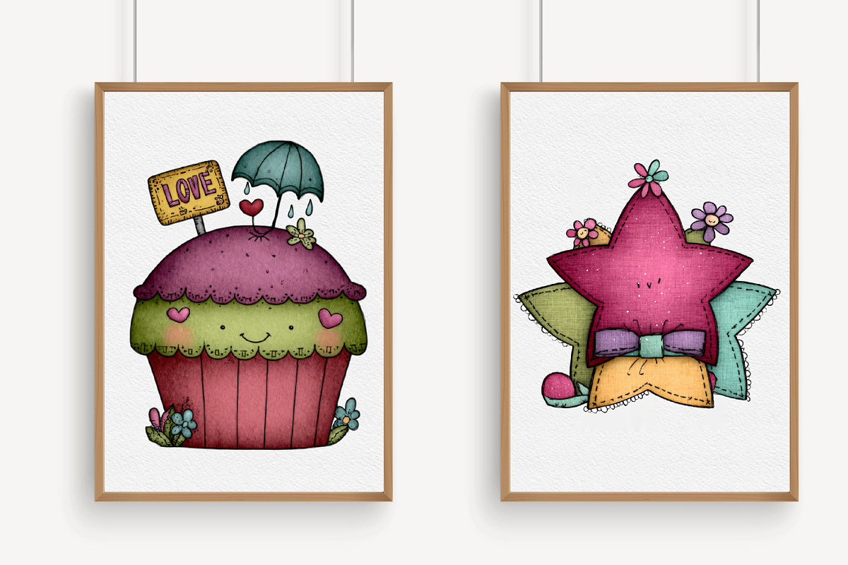 Girly Happy New Year Clipart, an Illustration by Libby Wishes (Photo 6 of 6)