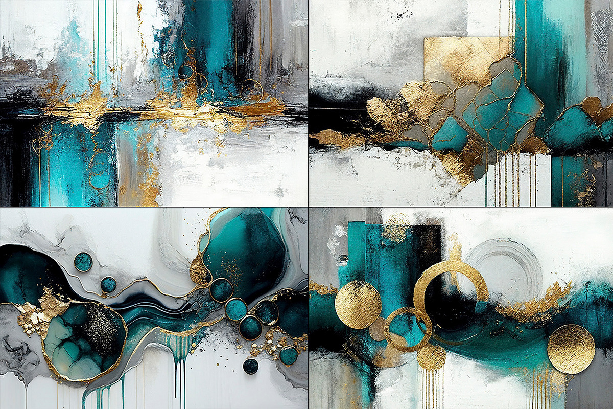 Oil paint abstractions., a Wallpaper Graphic by O m N i  Studio (Photo 9 of 11)