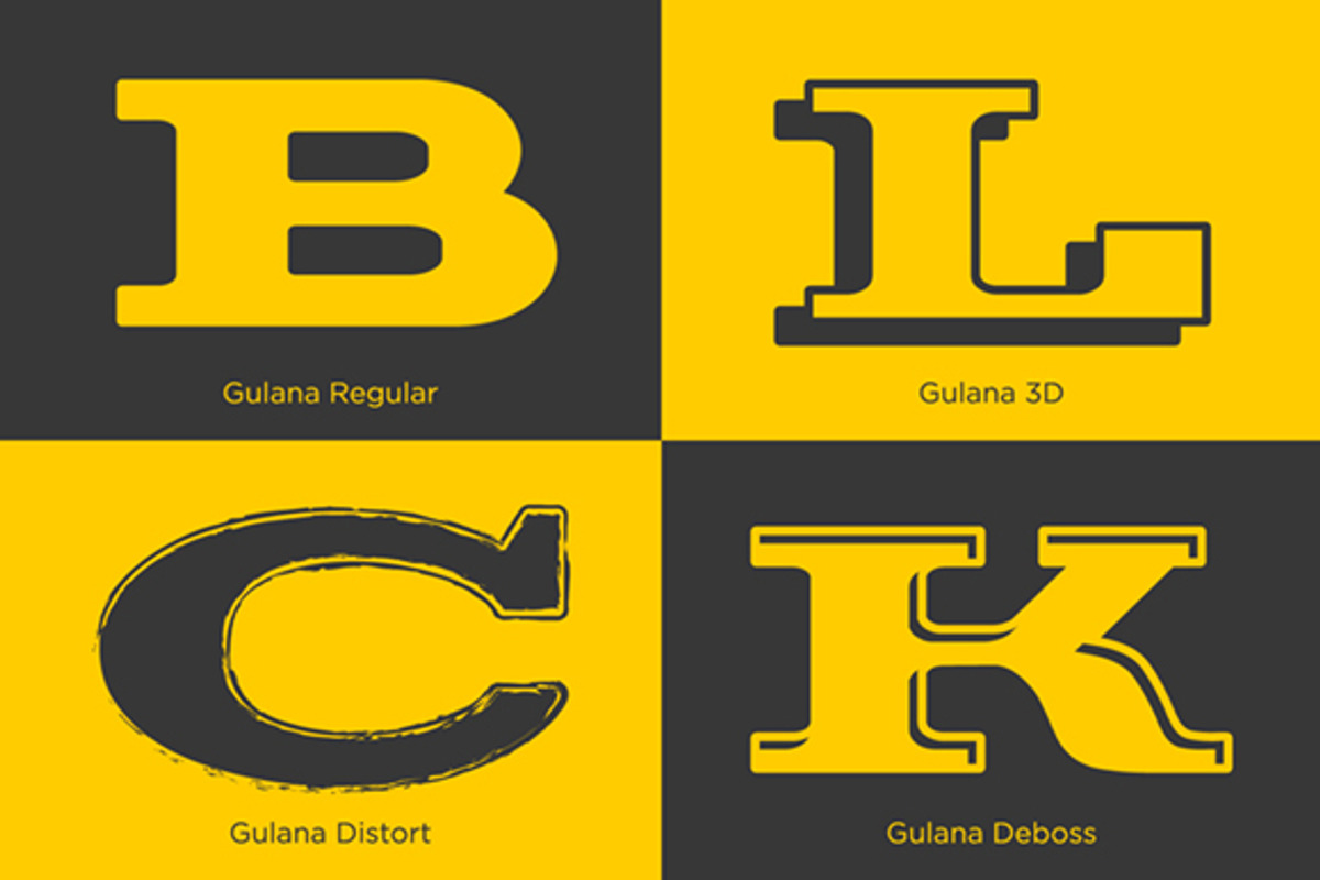 Gulana Slab Serif preview 4