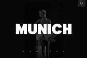 Munich Pro Display Typeface, a Sans Serif Font by Foxtype (Thumbnail 1 of 3)