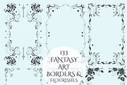 Fantasy Borders and Flourishes, a Graphic by Papaya (Thumbnail 1 of 11)