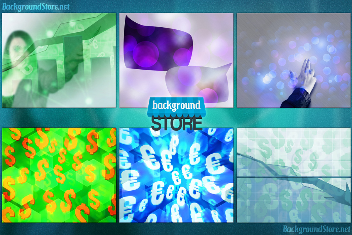 Business Backgrounds Bundle preview 4