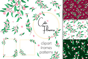 Cute Flowers | Floral Collection EPS