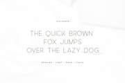 Quick - An Elegant Sans Serif, a Sans Serif Font by Graphicfresh (Thumbnail 5 of 6)