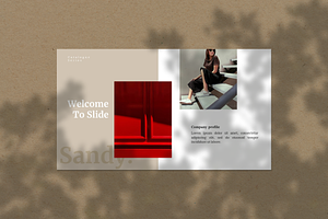 Sandy Nude Keynote Templates