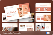 Cleara - Skincare Keynote Template, a Presentation Template by GraphauseProject (Thumbnail 1 of 6)