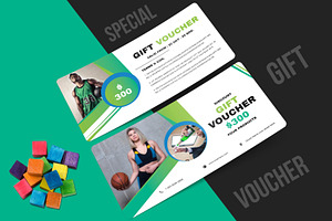 Sports Gift Voucher Design