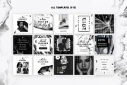 SALE 2in1 Noir Beauty Edition, a Social Media Template by The Wedding Shop (Thumbnail 11 of 15)