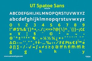 UT Spatoe - A Casual Font Duo