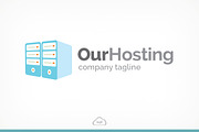 Our Hosting Logo Template, a Branding & Logo Template by Logo Heaven (Thumbnail 1 of 5)