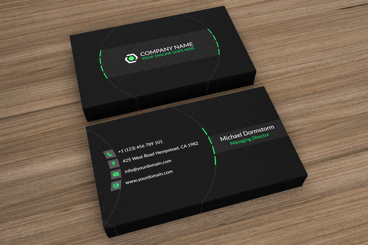Creative Business Card 06, a Business Card Template by aykutfiliz (Photo 14 of 14)
