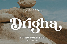 Drigha - Stylish Serif Font