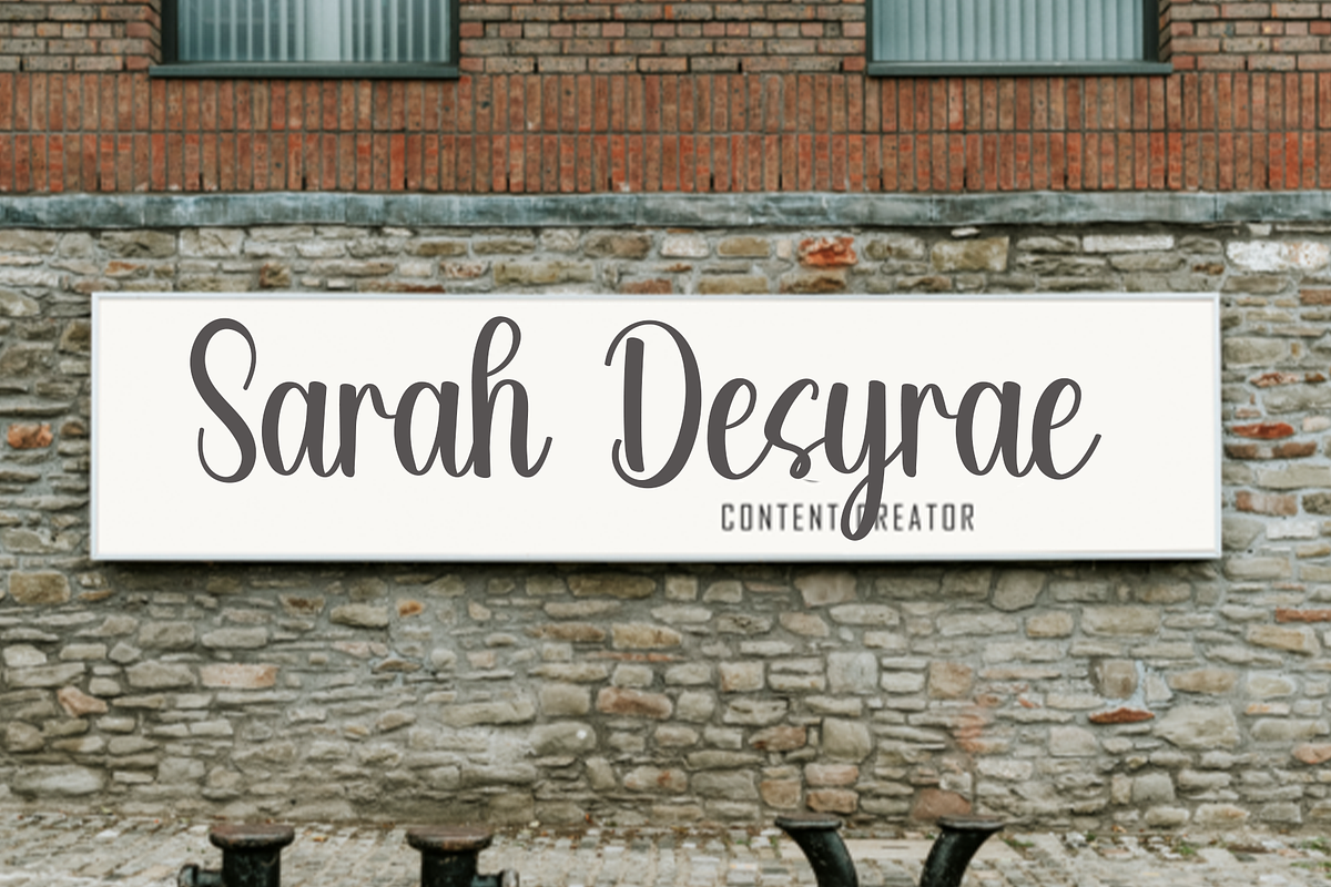 Spring Union, a Handwritten Font by Creative Writting (Photo 3 of 7)
