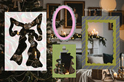 Christmas Embossed Frames & Line art, a Texture Graphic by divanovskaya_nv (Thumbnail 2 of 16)