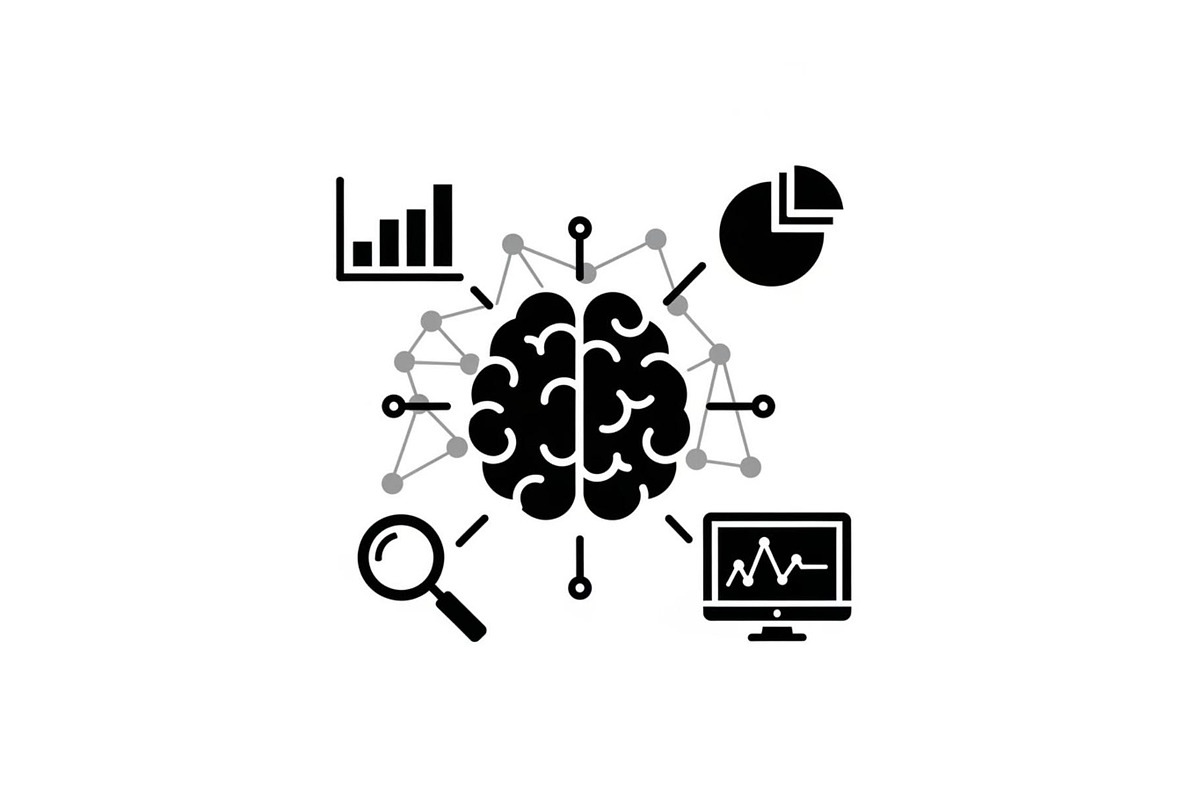 Brain Analytics Silhouettes, a Graphic by hafijul (Photo 6 of 14)