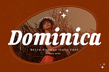 Dominica - Retro Italic