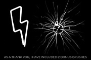 20 Photoshop Lightning Brushes, a Brush Add-On by Dene Studios (Thumbnail 9 of 9)