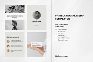 VANILLA / Canva Templates