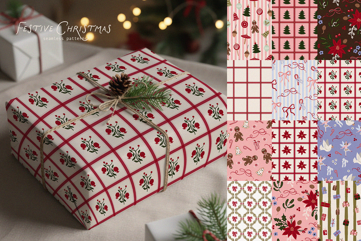 Whimsy Christmas collection, a Seasonal Illustration by lokko studio (Photo 4 of 11)