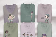 Nerd School Girls PNG Avatar Creator, a Person Illustration by KaramfilaS (Thumbnail 7 of 12)
