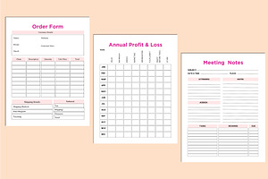 Editable 2024 Side Hustle Planner