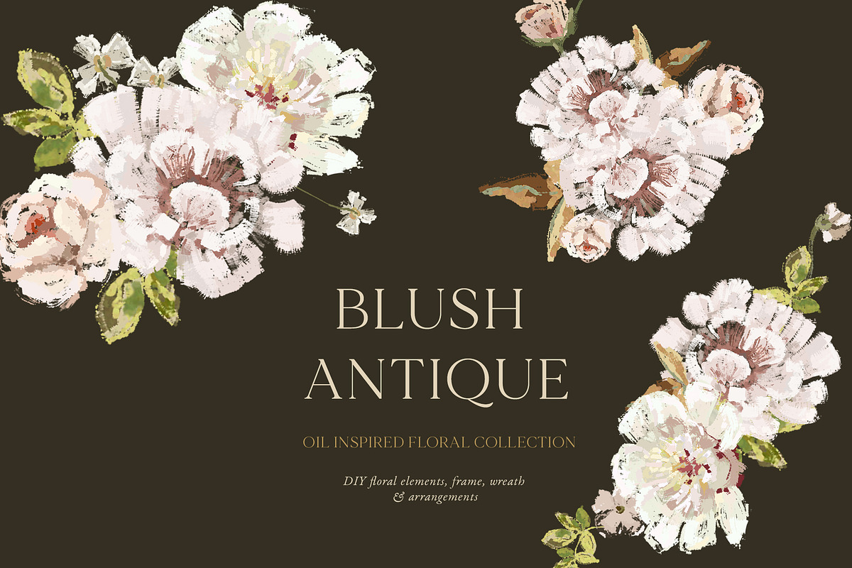 -20% Blush Antique Floral collection, an Illustration by Grace Noboa Illustrations (Photo 1 of 8)